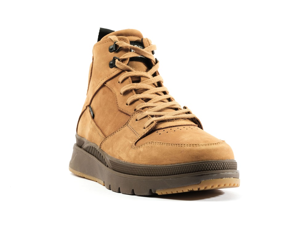 Botas De Invierno Palladium PALLASIDER HI NUBUCK Hombre Apple Cinnamon | Costa Rica-71609